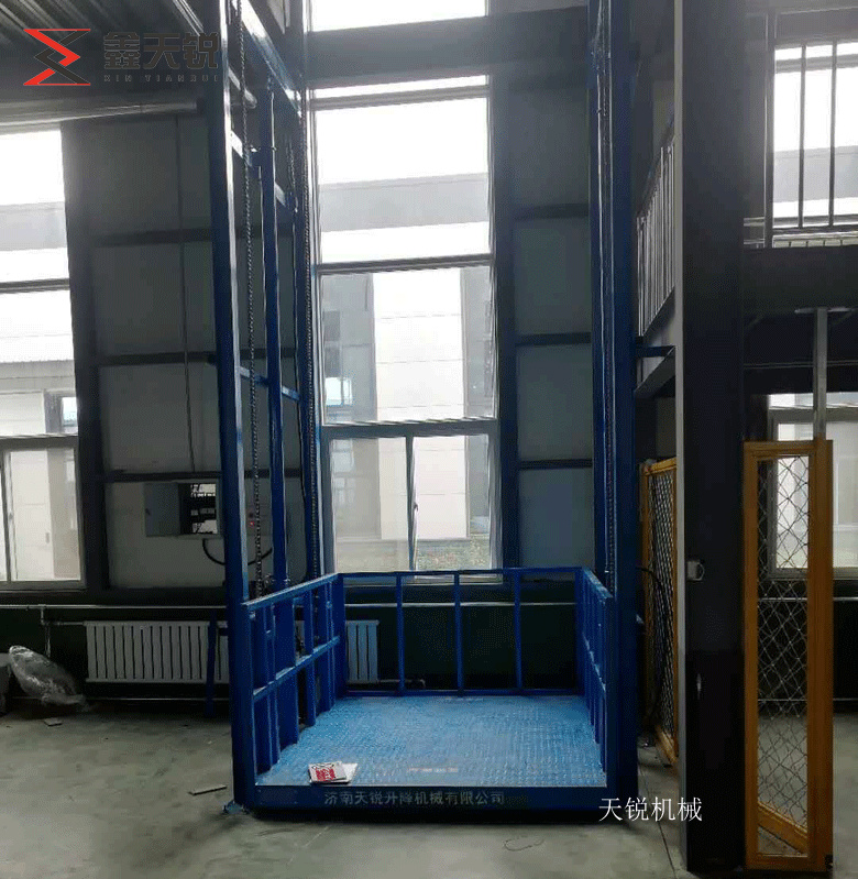 湘潭导轨式升降机验收合格
